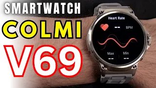 V69 Colmi Smartwatch 710 mAh Big Screen pk V68