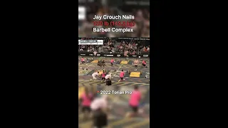 Jay Crouch Hits 320 lb (145.2 kg) Barbell Complex — 2022 Torian Pro