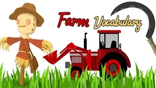 Vocabulary Practice| Farm Vocabulary| English Words | Toddler Learning  | Kids- kids vocabulary