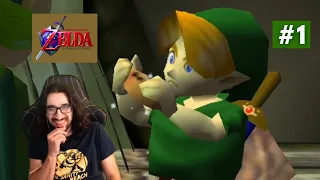 The Journey BEGINS! The Legend of Zelda: Ocarina of Time - Blind Live Playthrough - Part 1