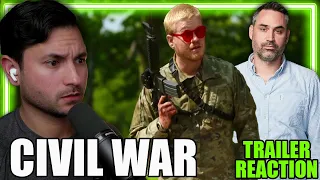 Civil War (2024) | Official Trailer Reaction