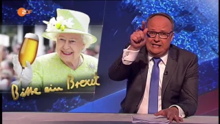 Olaf Schubert   90  Geburtstag der Queen und Brexit   Heute Show   Schnipsel vom 22 04 2016