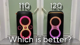 😍 NEW 2024! JBL Partybox Club 120 vs 110 | Sound Test | Extremely loud? 😲