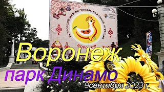 Воронеж, парк Динамо, Фестиваль народной игрушки , 9 09 23 г