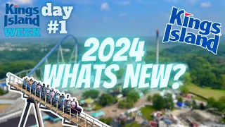 What's NEW at Kings Island in 2024? - Kings Island Week Day #1