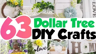 63 AMAZING Dollar Tree DIY Crafts For Home Decor