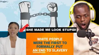 *I'M SO MAD AT MY RACE* Candace owens SCHOOLS black people "White People Ended Slavery"