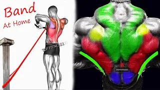 Best resistance band back workout at home - 9 EFFECTIVE EXERCISES