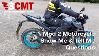 Motorcycle Mod 2 Show Me & Tell Me Questions