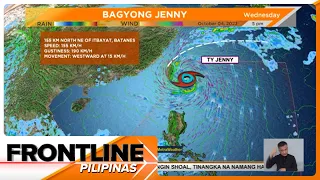 Bagyong Jenny, bahagyang lumakas palabas ng PAR | Frontline Pilipinas