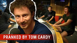 Tom Cardy pranks radio host with surprise song