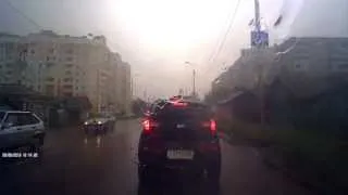 Авария на улице Омской