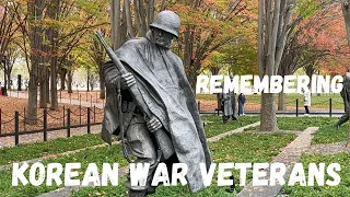 Korean War Veterans at the Memorial | Freedom is not Free | Forgotten Heroes