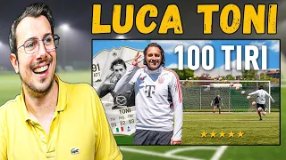 Reazione alla 100 TIRI CHALLENGE Di LUCA TONI