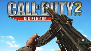 Call of Duty 2: Big Red One - All Weapons Showcase