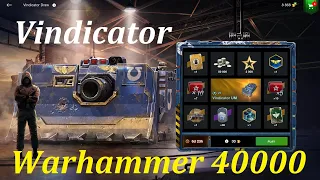 Warhammer 40000 Vindicator Draw - World of Tanks Blitz Hunting for Free Tanks