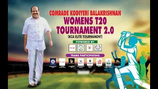 Richmount Vs Jasmin CC || Semi Final 1 || Comrade Kodiyeri Balakrishna Women T20 Tournament 2.0