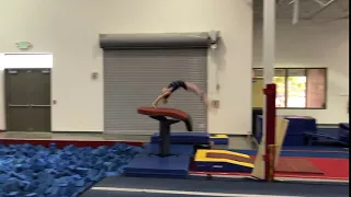 Sophie Stuart - Vault - Yurchenko full 6/26/18