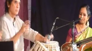 Ustad Zakir Hussain at udupi 06/12/17 with Vid kumaresh and Smt Jayanti Kumaresh