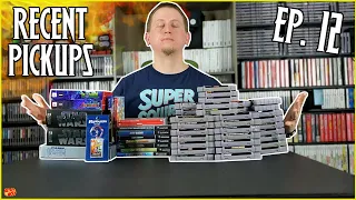 Video Game Collection Pickups Ep. 12 - February 2020! EPIC SNES Game Lot!! | RetroWolf88