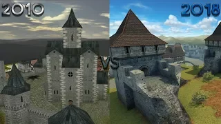 Tanki Online 2009 Vs 2018 Old Maps