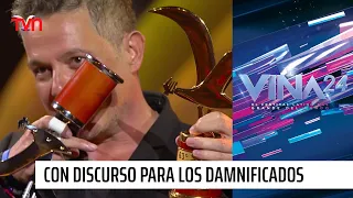 Alejandro Sanz se lleva las gaviotas de plata y oro en el Festival de Viña 2024 #Viña2024