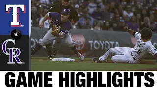 Rangers vs. Rockies Game Highlights (6/2/21) | MLB Highlights