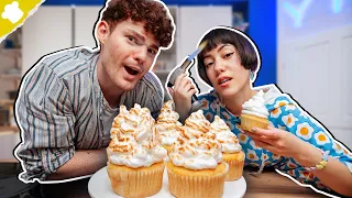 Bridgerton & Backen: Lemon Meringue Cupcakes für royalen Genuss! 🍋🧁