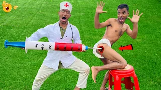 Top New Funny Video 2022 Injection Wala Comedy Video Doctor Funny Video Epi-86 By @funcomedyltd