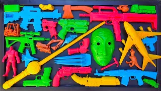 Membersihkan Nerf Shotgun, Assault Rifle, AK47, Sniper Rifle, Glock Pistol, M16, nerf Speed