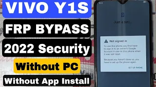 VIVO Y1s FRP Bypass 2022 Without Pc Without Any App Install Done...