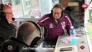 GDFNL Round 4: Bell Post Hill v East Geelong