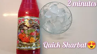 💞 रूह अफजा शरबत रेसिपी |Simple Rooh Afza Recipe|Summer drink🌟