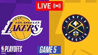 NBA LIVE! Denver Nuggets vs Los Angeles Lakers GAME 5 LIVE | April 30, 2024 | NBA Playoffs 2K24