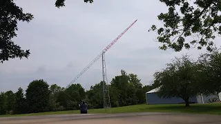 Tilt over Radio tower.