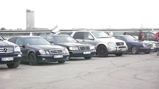 Mercedes - Benz Fan свадьба Latvia - Riga , Serhat Durmus La Câlin Dabro Remix Mercedes wedding