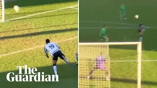 Puskas contender Elisha Sam scores stunning back-heel volley for Notts County