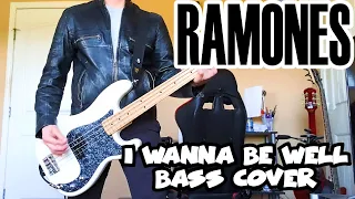 Ramones - I Wanna Be Well BASS COVER