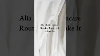 Sasta version of Alia Bhatt's Skincare Routine🤑#beauty #skincare #aliabhatt#explore #ytshorts #girl