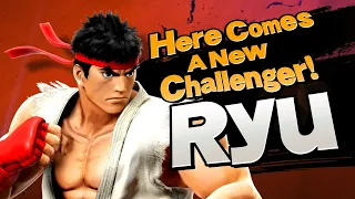 RYU IN SMASH BROS FOR WII U AND 3DS REACTION