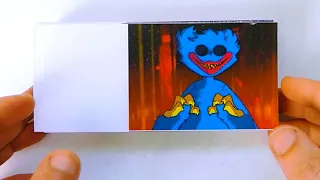 Poppy Playtime Huggy Wuggy Clown meme Flipbook Animation