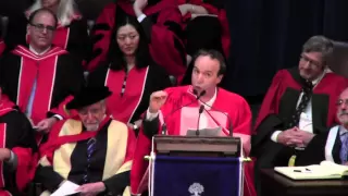 Roberto Benigni Gets Honorary Law Doctorate at U of T UTM Convocation - 6-3-15