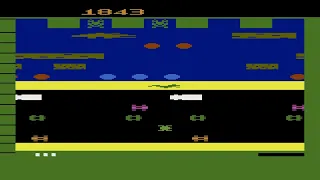 Frogger (Atari 2600) Gameplay