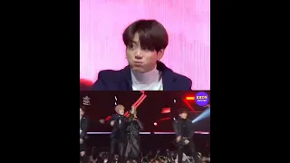 Jungkook s priceless reaction to stray kids performing bang bang bang#straykids#bts#pleasesubscribe