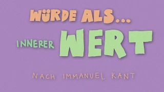 Philosophie Q2: Immanuel Kant zu Würde: Selbstzweckformel und Instrumentalisierungsverbot