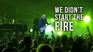 Billy Joel "We Didn't Start the Fire" live - March 24, 2017 Lincoln, NE