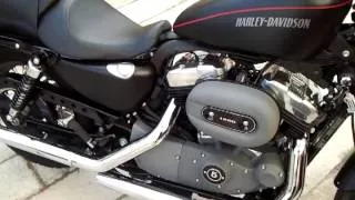 Harley Davidson sportster nightster vance & hines straight shots