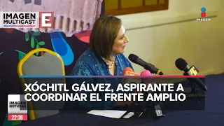 Xóchitl Gálvez planea reunirse con perredistas ex aspirantes del FAM