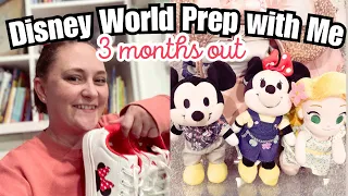 Prep with me for Walt Disney World | Planning my Disney Trip Three Months Out