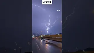 Storms Strike - Grand Mosque of Mecca